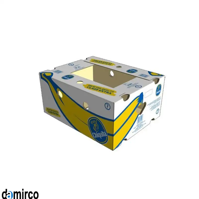 عکس کارتن میوه در زمینه سفید