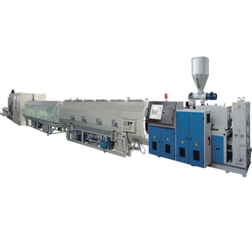 عکس خط تولید لوله پلی اتیلن