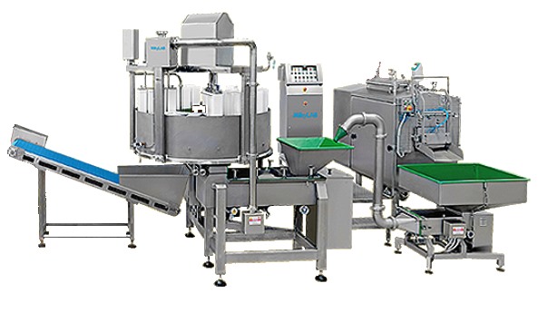 عکس خط تولید پنیر مازارلا یا پنیر پیتزا