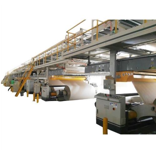 عکس دستگاه خط تولید کارتن 7 لایه