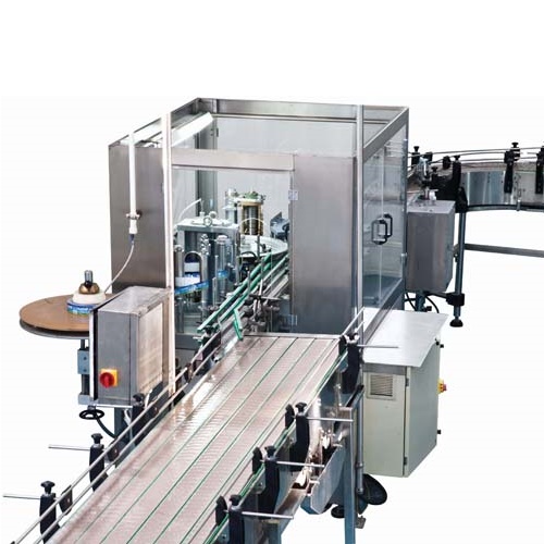 عکس دستگاه برچسب زن بطری اتوماتیک