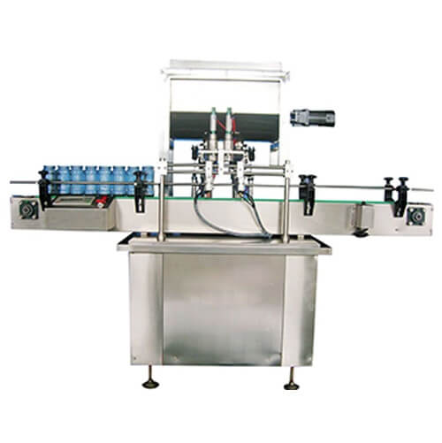 عکس دستگاه پرکن خطی دو نازل