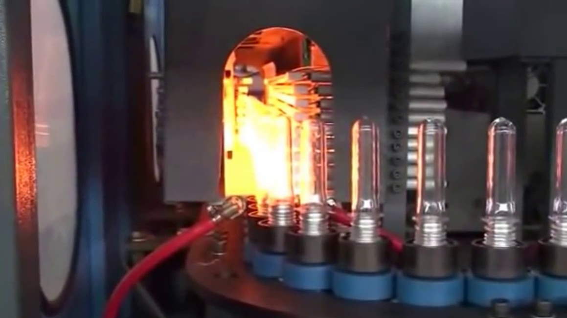 عکس فرایند دستگاه بادکن پت