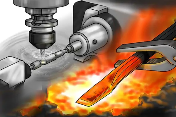 خط تولید پیچ گوشتی به صورت انیمیشنی