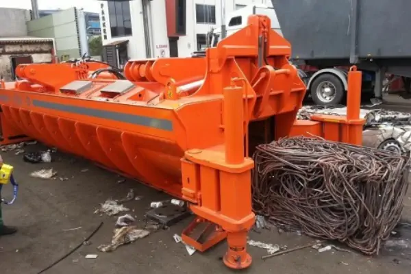 دستگاه پرس ضایعات فلزی