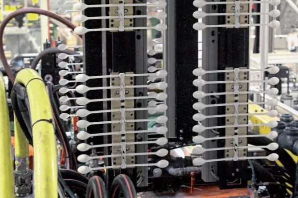 عکس خط تولید قاشق و چنگال