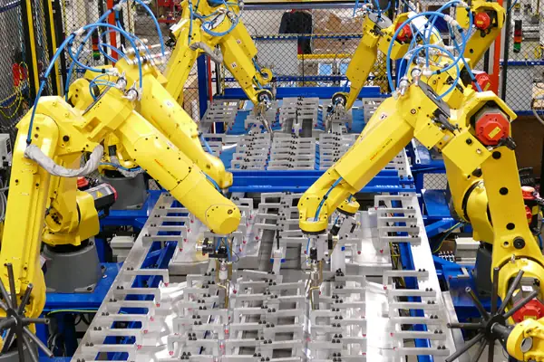 تجهیزات ربات های خط مونتاژ