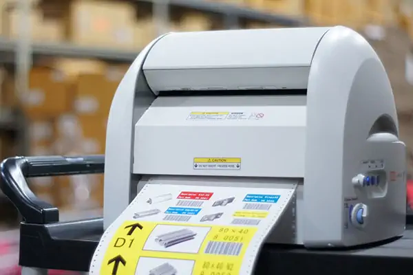 عکس لیبل پرینتر صنعتی