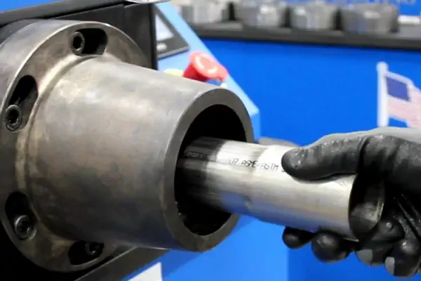 دستگاه کاهنده قطر لوله فلزی