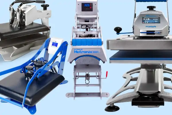 عکس انواع دستگاه پرس حرارتی