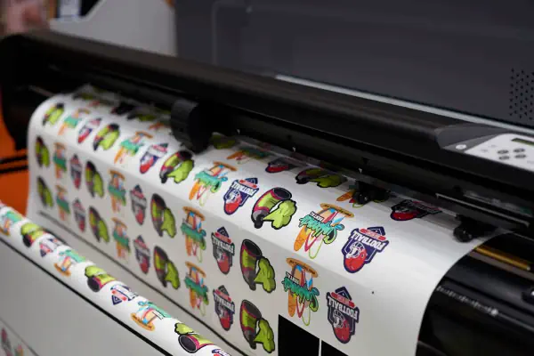 دستگاه چاپ استیکر