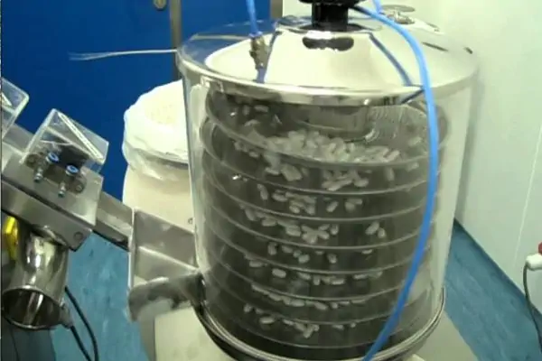 دستگاه گرد جم کن قرص