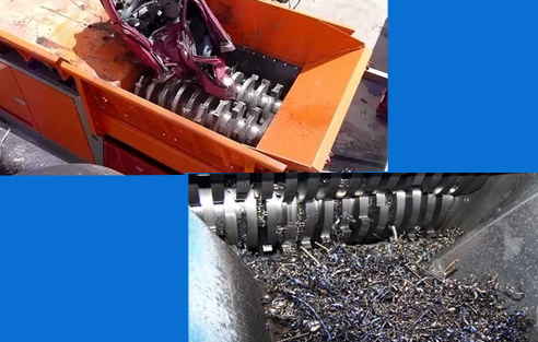 دستگاه شریدر آهن