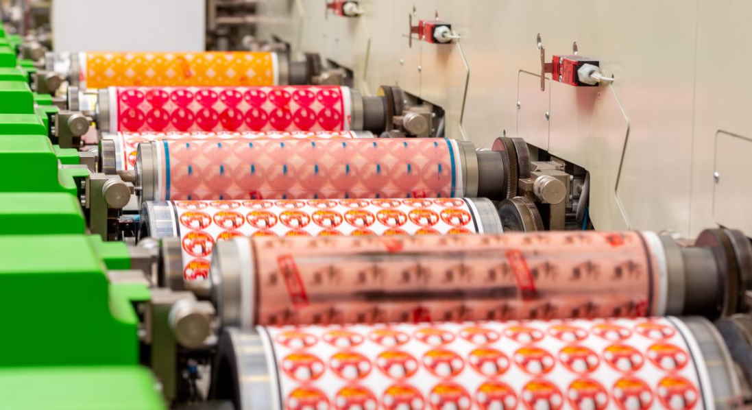 عکس دستگاه چاپ فلکسو