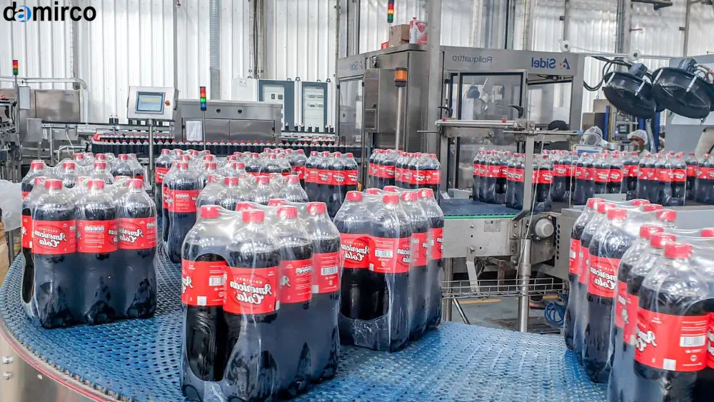 خط تولید نوشابه گازدار و بدون گاز