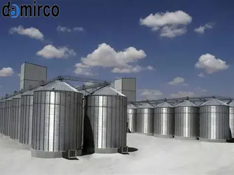 تمیزکاری و نگهداری سیلو سیمان