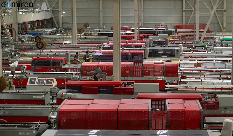 خط تولید پروفیل UPVC