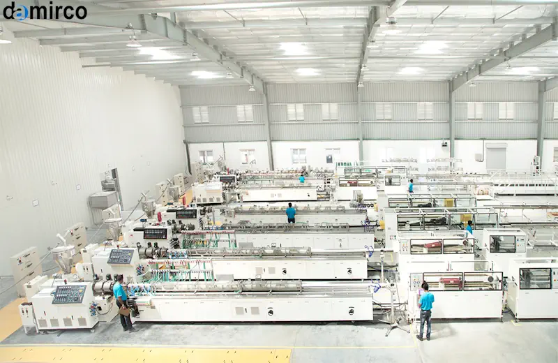 خط کامل تولید پروفیل UPVC