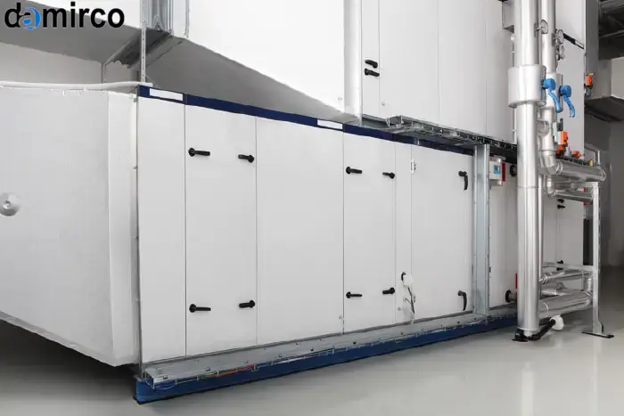 نمودار محاسبه ظرفیت رطوبت-گیر صنعتی