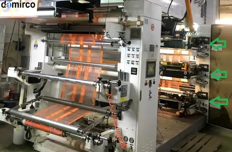 دستگاه چاپ فلکسو صنعتی پیشرفته