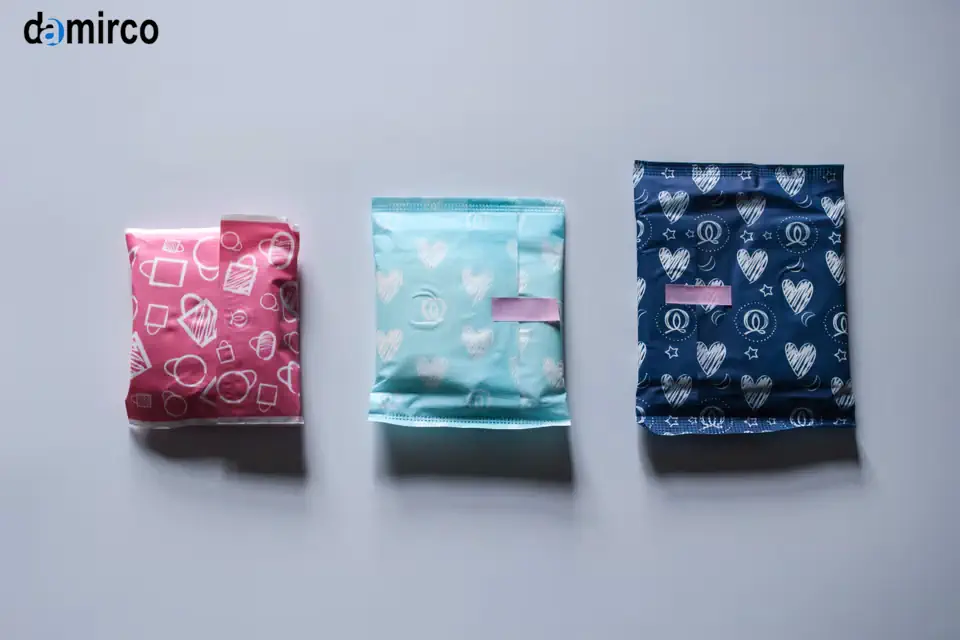 مقایسه خط تولید نوار بهداشتی ایرانی و چینی