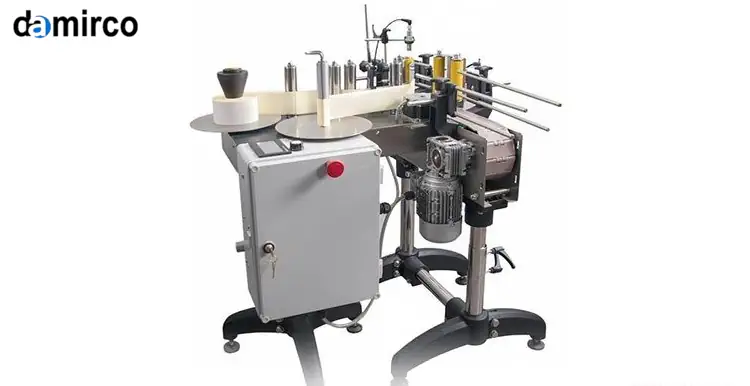 دستگاه لیبل زن پشت چسب دار صنعتی