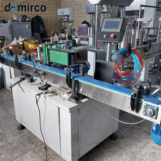 دستگاه لیبل زن پشت چسب دار