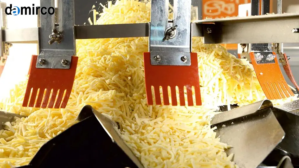 عکس دستگاه های خط تولید پنیر پیتزا