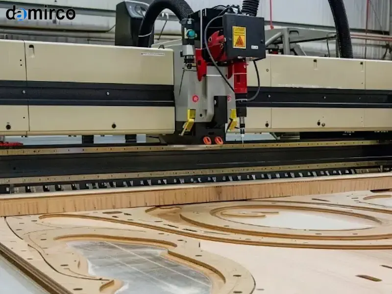 دستگاه پرس چوب