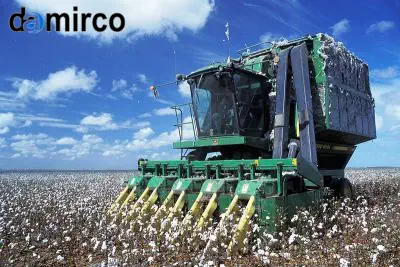 عکس مینی کمباین چند منظوره برای برداشت حبوبات