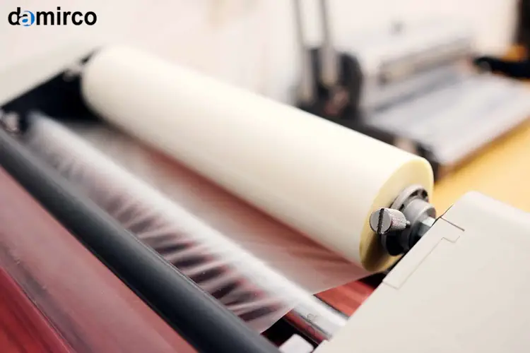 دستگاه لمینت سرد و گرم صنعتی