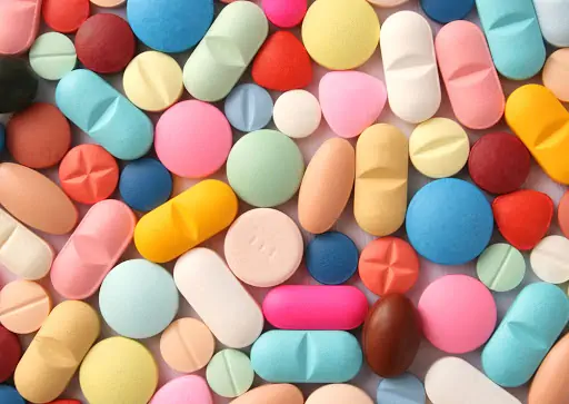 عکس انواع قرص در رنگهای مختلف