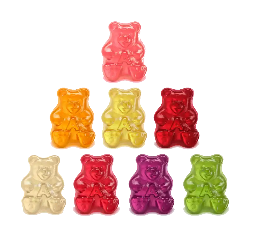 عکس پاستیل خرش قرمز و سبز و زرد