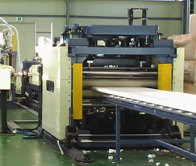 عکس خط تولید ورق یونولیت