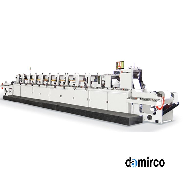 عکس دستگاه چاپ کارتن فلکسو 5رنگ