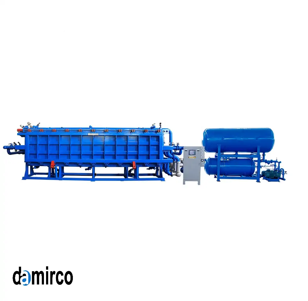 عکس دستگاه تولی فوم آبی رنگ با مخزن