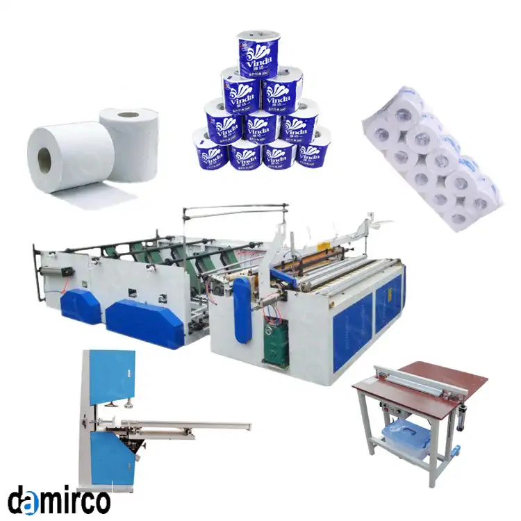 عکس دستگاه تولید دستمال توالت