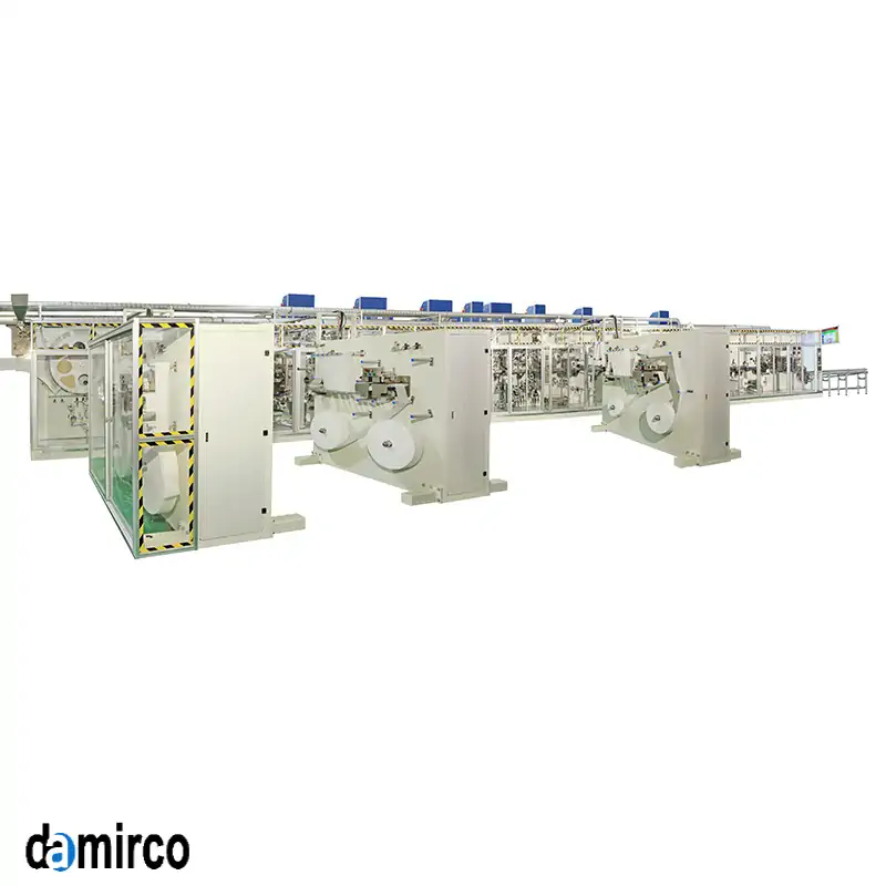 عکس خط تولید نوار بهداشتی