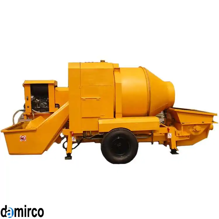 عکس پمپ و میسکر بتن