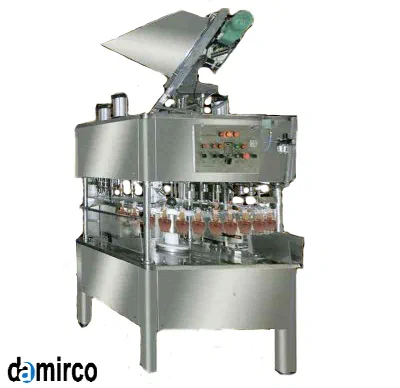 عکس دستگاه پرکن مایعات روتاری