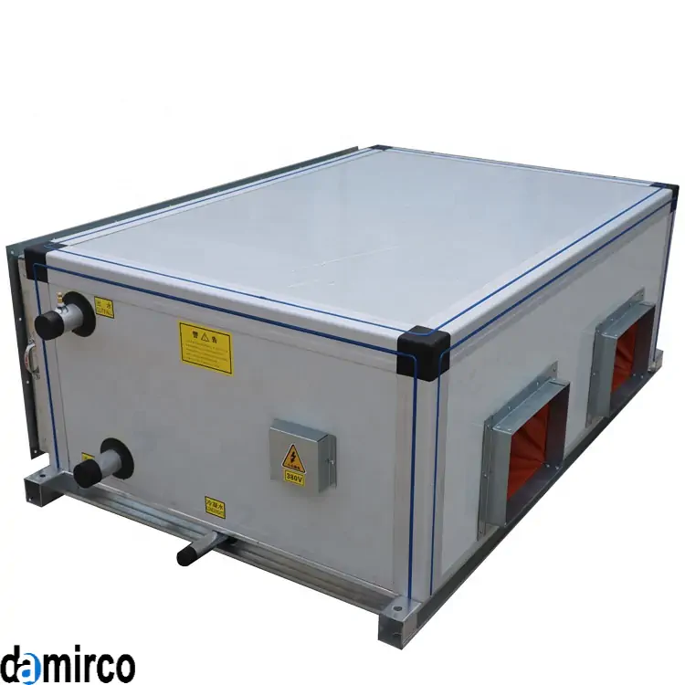 عکس یونیت هواساز سقفی سفید خوابیده