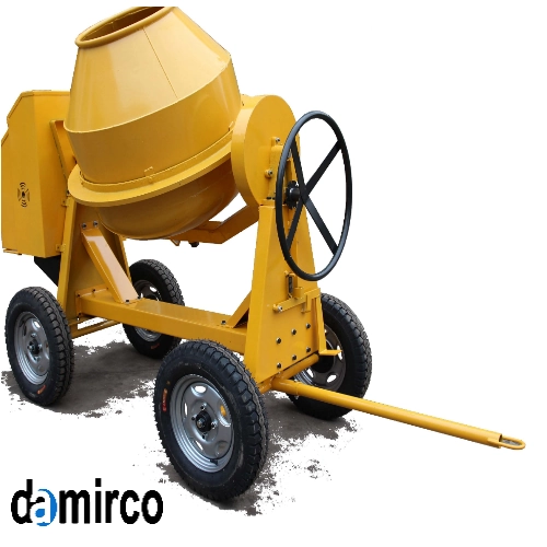 عکس میکسر بتن چهارچرخ