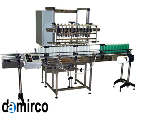 عکس پرکن مایعات خطی بطری