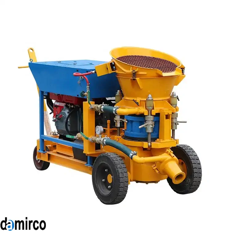 عکس شاتکریت راهسازی بزرگ