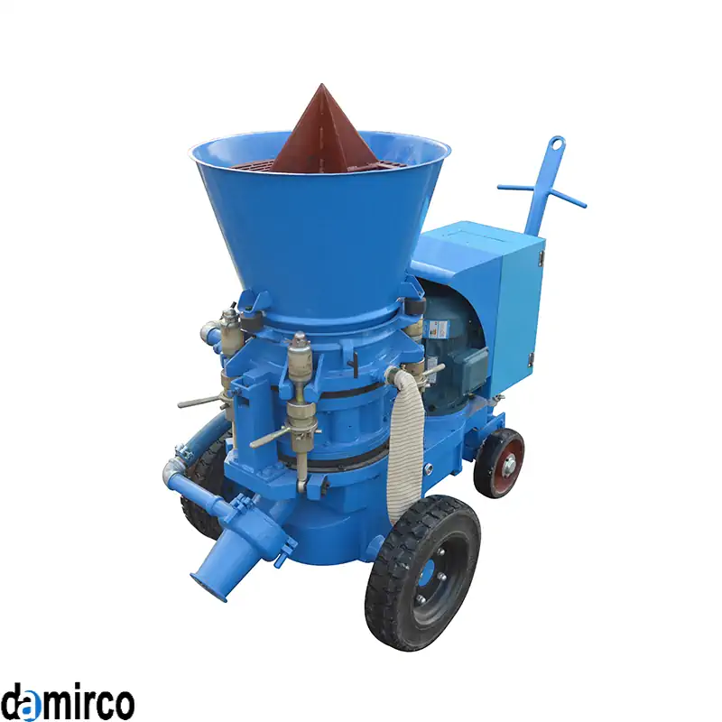 عکس دستگاه شاتکریت بتن آبی