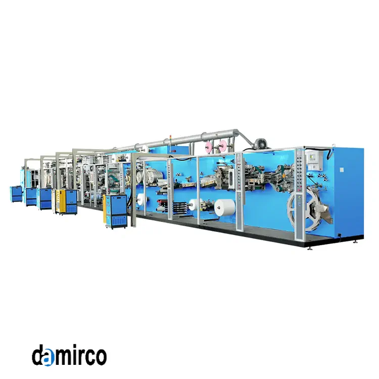 عکس خط تولید نوار بهداشتی