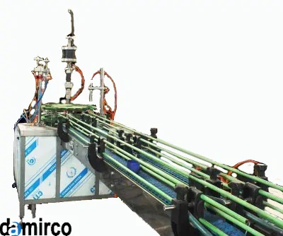 عکس دستگاه پرکن اسپری روتاری