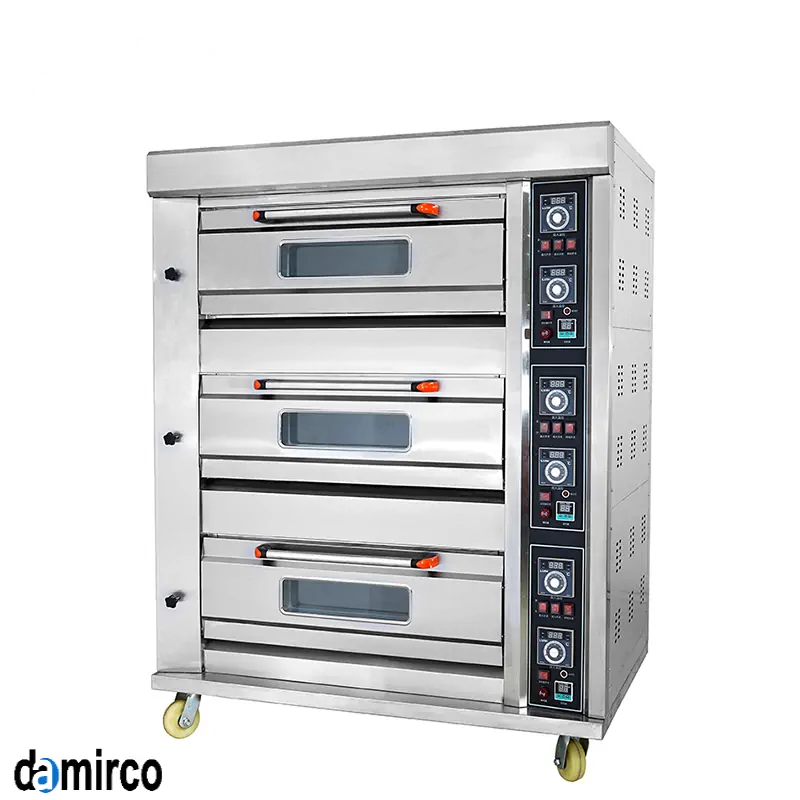 عکس فر پخت نان سه طبقه