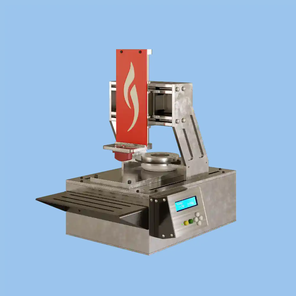 عکس دستگاه تامپو تک رنگ با بدنه استیل قوی