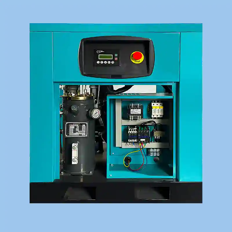 عکس کمپرسور باد روغنی کوچک سبز رنگ